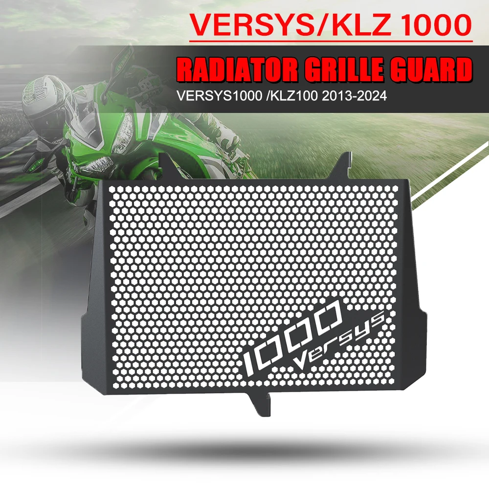 

Motorcycle Radiator Grille Guard For Kawasaki VERSYS 1000 KLZ1000 2013- 2024 Versys 1000SE 2019-2024 VERSYS1000 SE LT+ 2021-2024