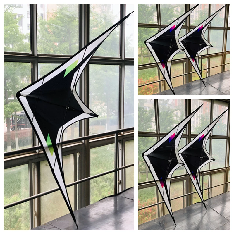 free shipping Black Feather 240cm dual line stunt kite professional wind kites outdoor weather vane flying knife story kite surf
free shipping Black Feather 240cm dual line stunt kite professional wind kites outdoor weather vane flying knife story kite surf