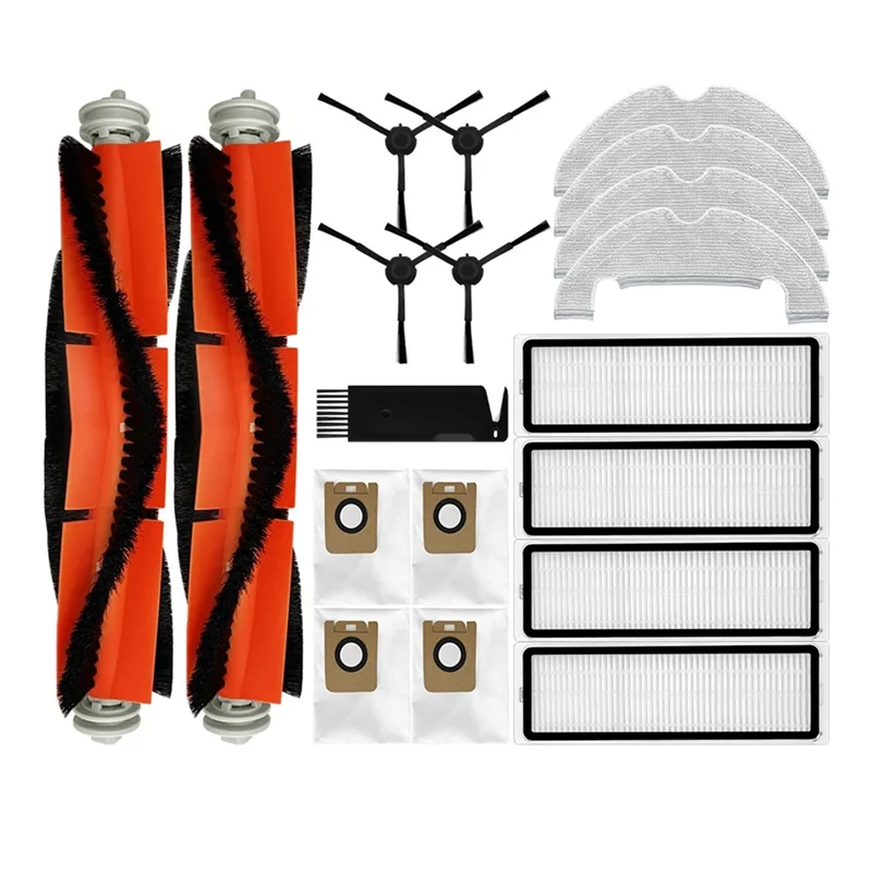 Аксессуары для робота Dreame D10S Plus, основная боковая щетка, Hepa фильтр, тряпка, тканевый мешок для пыли
Аксессуары для робота Dreame D10S Plus, основная боковая щетка, Hepa фильтр, тряпка, тканевый мешок для пыли