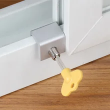 1Pc Door Window Sliding Lock Burglar-proof Padlock Child Safe Sash Stopper Cabinet Lock Hardware Limiter Security Accessories
1Pc Door Window Sliding Lock Burglar-proof Padlock Child Safe Sash Stopper Cabinet Lock Hardware Limiter Security Accessories