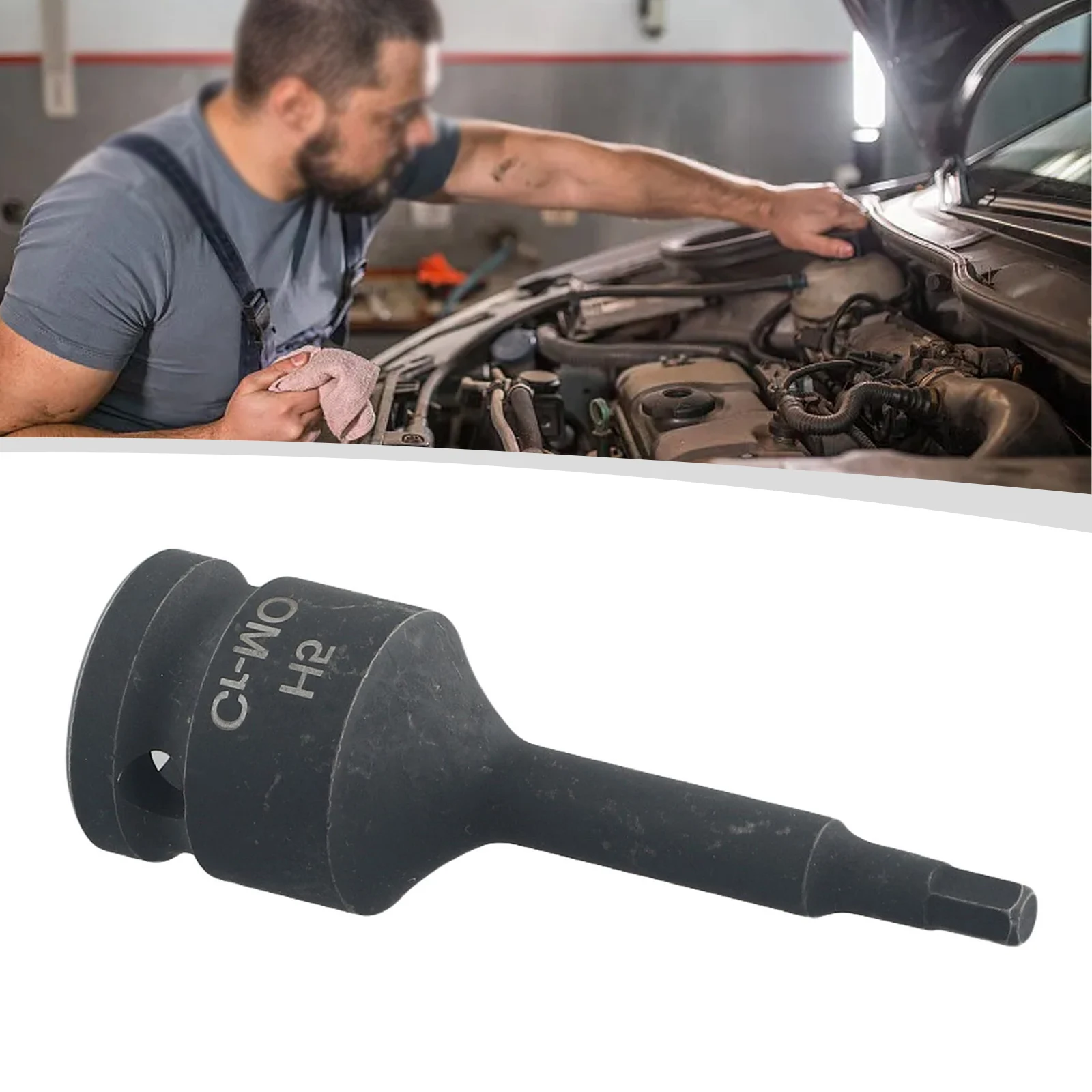 Electric Drill Socket Adapter Air Impact Wrench Hex Head Socket 12.5mm Power Tool Parts And Accessories For Factory Repair Shop
Electric Drill Socket Adapter Air Impact Wrench Hex Head Socket 12.5mm Power Tool Parts And Accessories For Factory Repair Shop