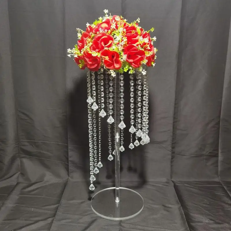 1Pc Acrylic Crystal Beads Curtain Road Guide Flower Stands Romantic Wedding Venue Layout Props Decoration Flower Holders
1Pc Acrylic Crystal Beads Curtain Road Guide Flower Stands Romantic Wedding Venue Layout Props Decoration Flower Holders