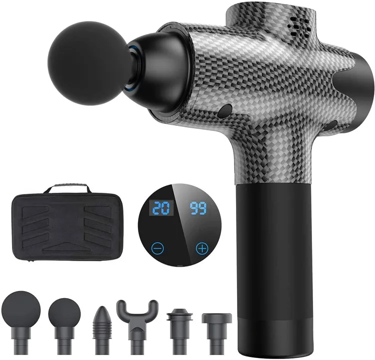 Wholesale Athlete Electric Impulse Massage Gun Masajeador De Mano Masajeadores Manuales Masajeador Muscular Massge Gun
Wholesale Athlete Electric Impulse Massage Gun Masajeador De Mano Masajeadores Manuales Masajeador Muscular Massge Gun