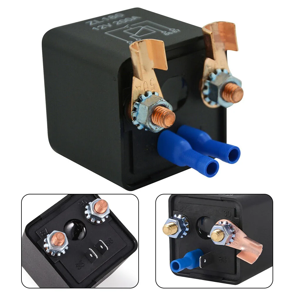 12V 200AMP Heavy Duty Starter SPLIT Charge Relay Car Van Battery ON/OFF Switch Relay High Current Load Duty Starter Switch
12V 200AMP Heavy Duty Starter SPLIT Charge Relay Car Van Battery ON/OFF Switch Relay High Current Load Duty Starter Switch