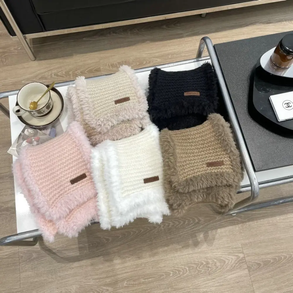Thickening Knitted Scarf Korean Solid Color Windproof Thermal Neck Warmer Plush Winter Warm Winter Scarves Girls
Thickening Knitted Scarf Korean Solid Color Windproof Thermal Neck Warmer Plush Winter Warm Winter Scarves Girls