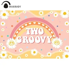 Allenjoy Two 2nd Groovy Birthday Party Backdrop Rainbow Girl Daisy Floral Baby Shower Cake Colourful Photozone Background
Allenjoy Two 2nd Groovy Birthday Party Backdrop Rainbow Girl Daisy Floral Baby Shower Cake Colourful Photozone Background