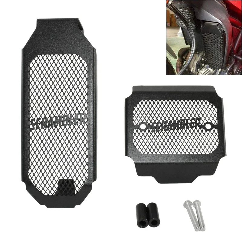 Защитная крышка радиатора для Ducati Scrambler 400, 800, 2015, 2016, 2017, 2018, 2019, 2020 
Защитная крышка радиатора для Ducati Scrambler 400, 800, 2015, 2016, 2017, 2018, 2019, 2020