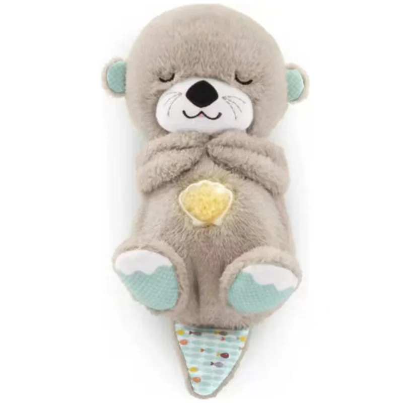 Breathing Otter Plush Toy with Light and Sound Newborn Baby Gift Fan Valentine's Day Gift 
Breathing Otter Plush Toy with Light and Sound Newborn Baby Gift Fan Valentine's Day Gift