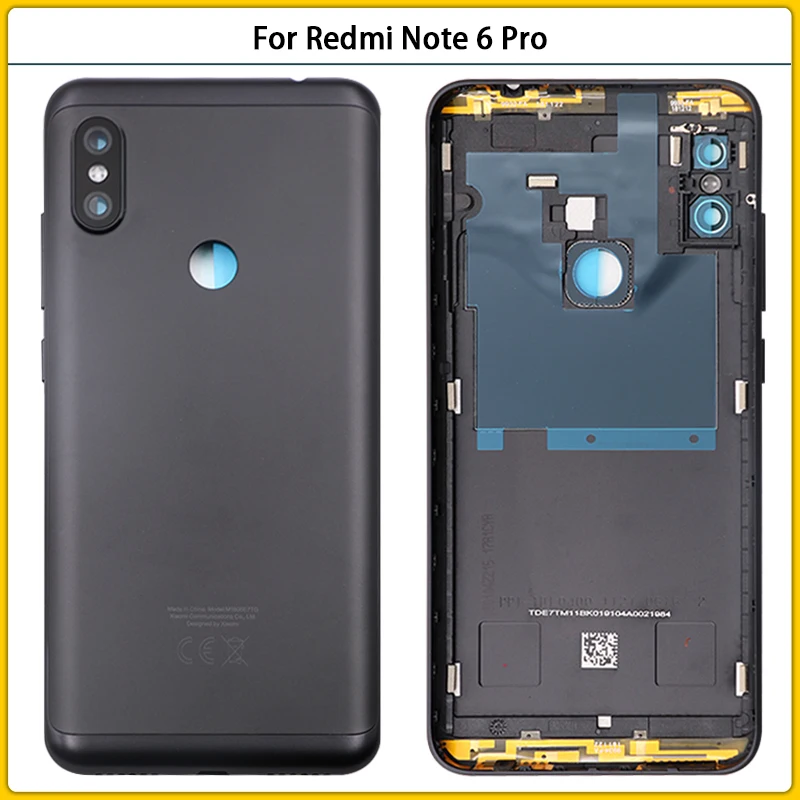 Note 6 Pro Back Battery Housing For Xiaomi Redmi Note 6 Pro Battery Cover Back Door Rear Housing Case Metal Replacement Parts
Note 6 Pro Back Battery Housing For Xiaomi Redmi Note 6 Pro Battery Cover Back Door Rear Housing Case Metal Replacement Parts