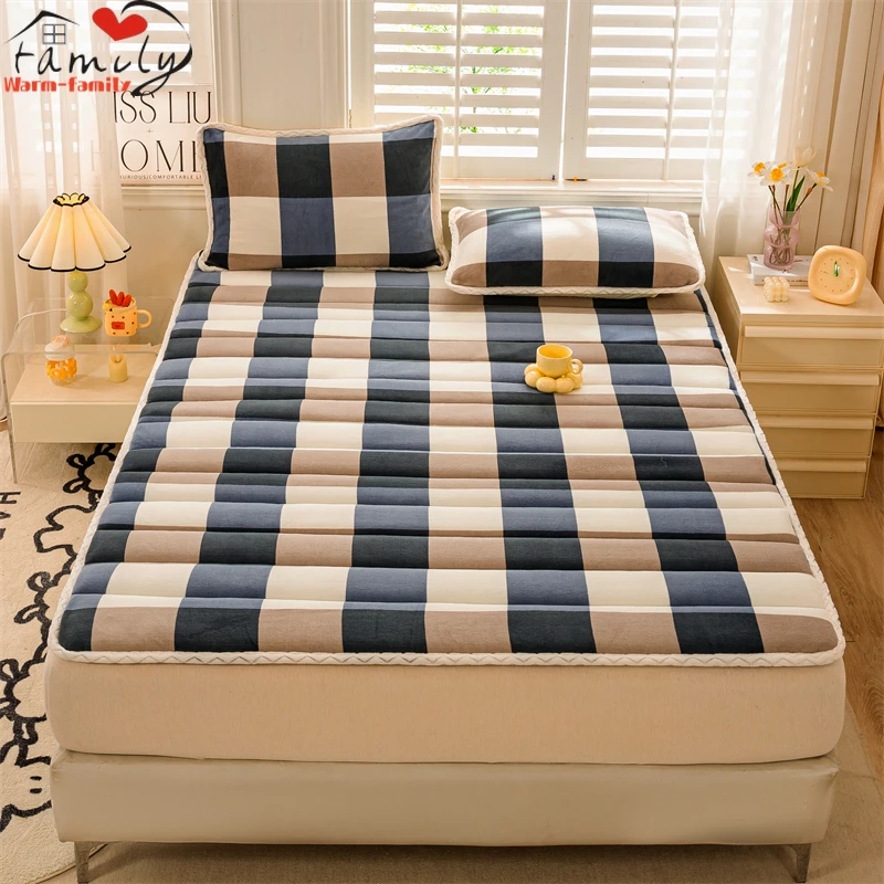 Soft Mattress Pads Washable Mattress Cover Protector Foldable Tatami Bed Mat for Home Hotel Bed Cover Home Decor(No Pillowcase)
Soft Mattress Pads Washable Mattress Cover Protector Foldable Tatami Bed Mat for Home Hotel Bed Cover Home Decor(No Pillowcase)
