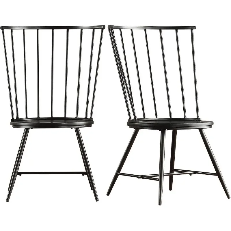 Weston Home Chelsea High Back Metal and Wood Dining Chair, Set of 2, Black Dinning Chair Restaurant Chair
Weston Home Chelsea High Back Metal and Wood Dining Chair, Set of 2, Black Dinning Chair Restaurant Chair