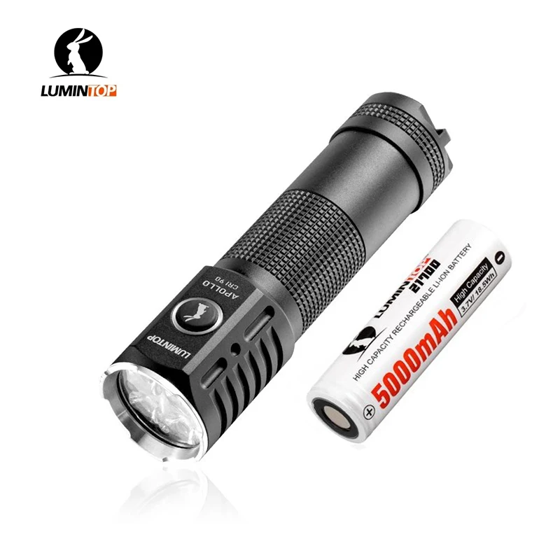 Магнитный фонарик LUMINTOP Apollo 21700 с 4 светодиодами OSRAM, максимальное расстояние освещения 120 м
Магнитный фонарик LUMINTOP Apollo 21700 с 4 светодиодами OSRAM, максимальное расстояние освещения 120 м