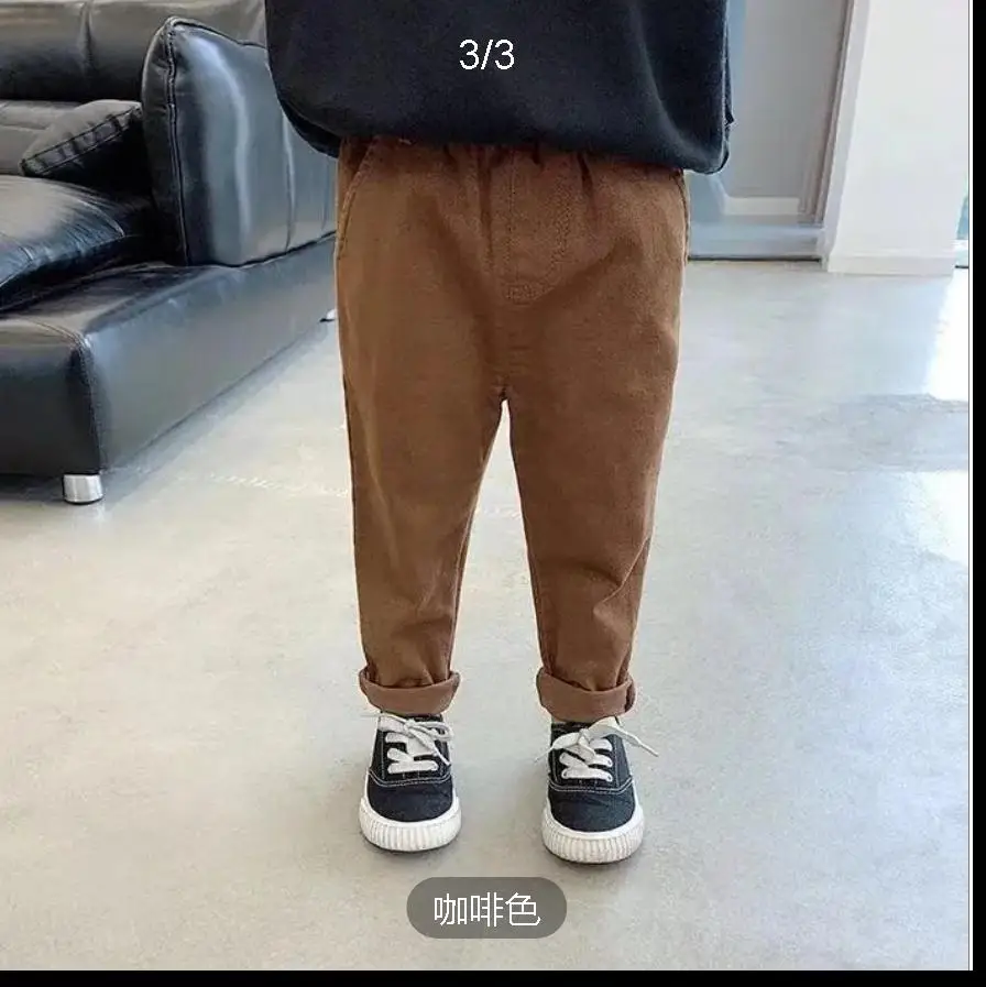 Children's spring cotton casual long pants trendy boys Korean version of foreign style trousers autumn baby sports 2-7 years old
Children's spring cotton casual long pants trendy boys Korean version of foreign style trousers autumn baby sports 2-7 years old