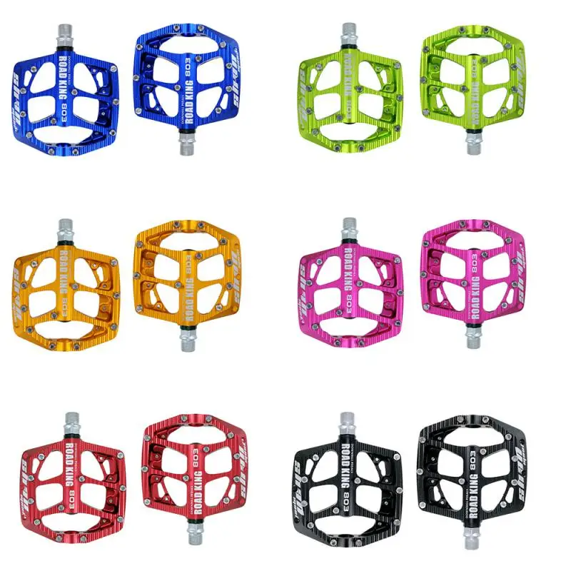 

Mountain Bike Sealed Pedals Anodizing CNC Aluminum Body for MTB Road 3 Bearing Non-Slip Flat Foot Pedal Part