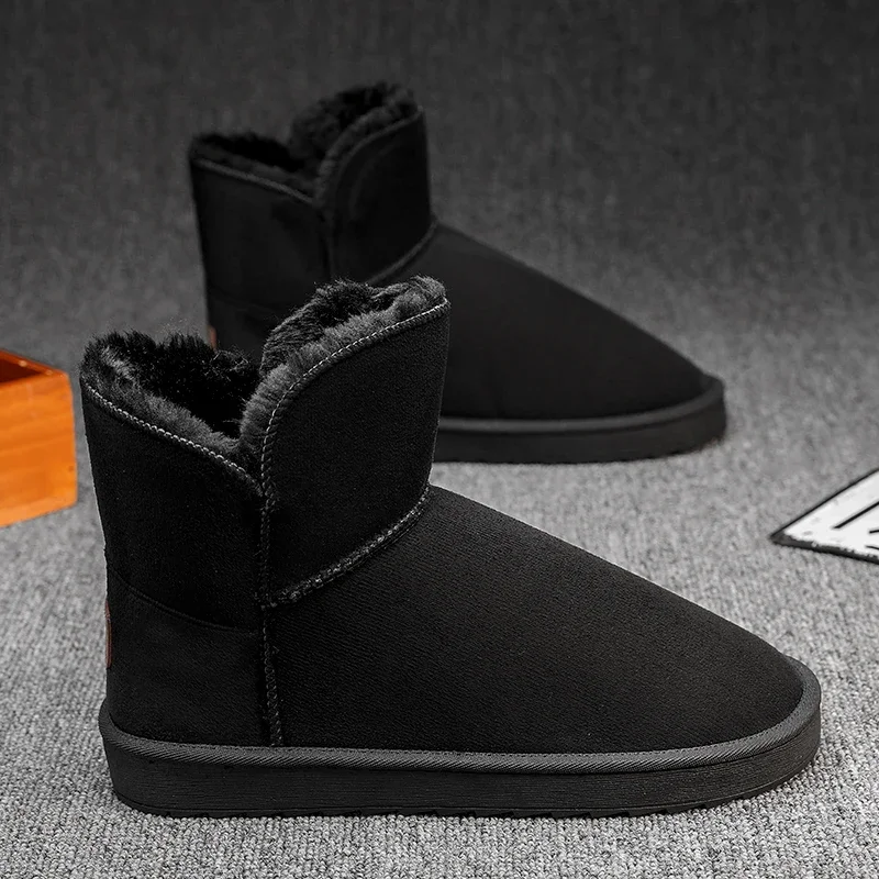 Children's Winter Boots Black Comfortable Trendy All-match Non-slip Wear-Resistant High Top Plus Velvet Keep Warm Round Toe Soft
Children's Winter Boots Black Comfortable Trendy All-match Non-slip Wear-Resistant High Top Plus Velvet Keep Warm Round Toe Soft