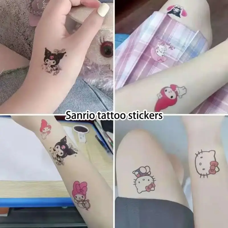 Hello Kitty Sanrio Kuromi Tattoo Stickers My Melody Water Proof Lasting Large Sticker Cartoon Kawaii Student Toy Festival Gift
Hello Kitty Sanrio Kuromi Tattoo Stickers My Melody Water Proof Lasting Large Sticker Cartoon Kawaii Student Toy Festival Gift