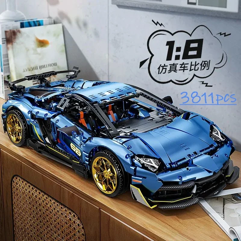 3811 PCS Technology supercar 1:8 Building blocks model Drift racing car machine car Toys children gifts
3811 PCS Technology supercar 1:8 Building blocks model Drift racing car machine car Toys children gifts