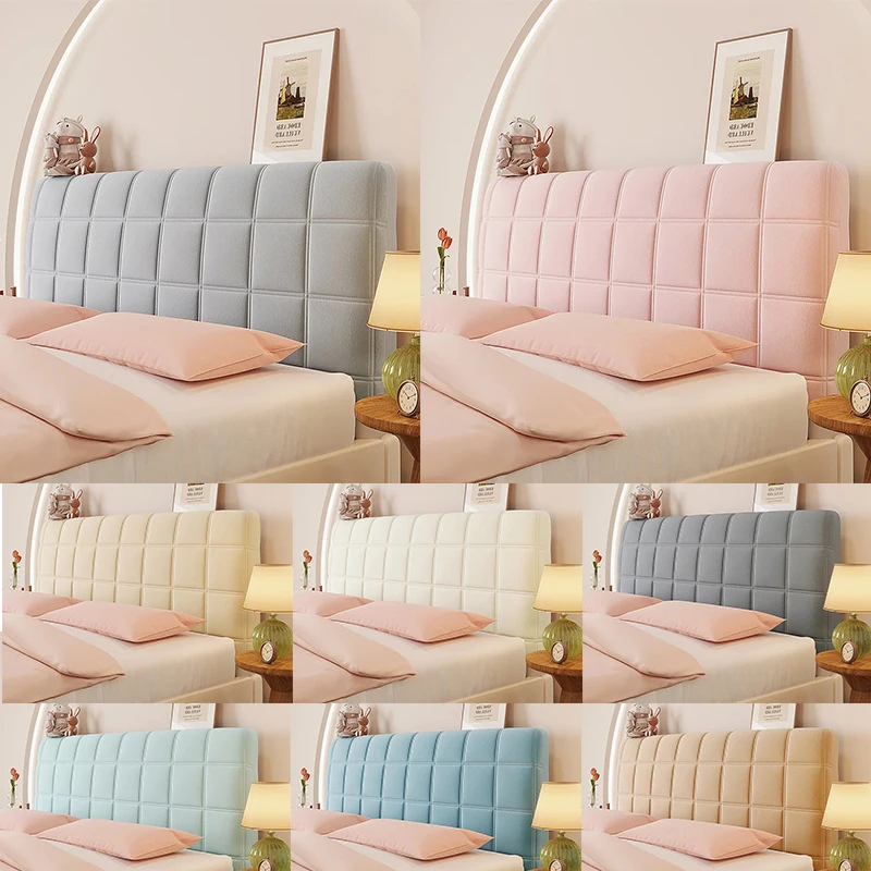Luxury Plaid Bed headboard Cover Bedroom Soft Warm Winter Thicken All inclusive Bedhead Dust Protector Universal Bed Back Covers
Luxury Plaid Bed headboard Cover Bedroom Soft Warm Winter Thicken All inclusive Bedhead Dust Protector Universal Bed Back Covers