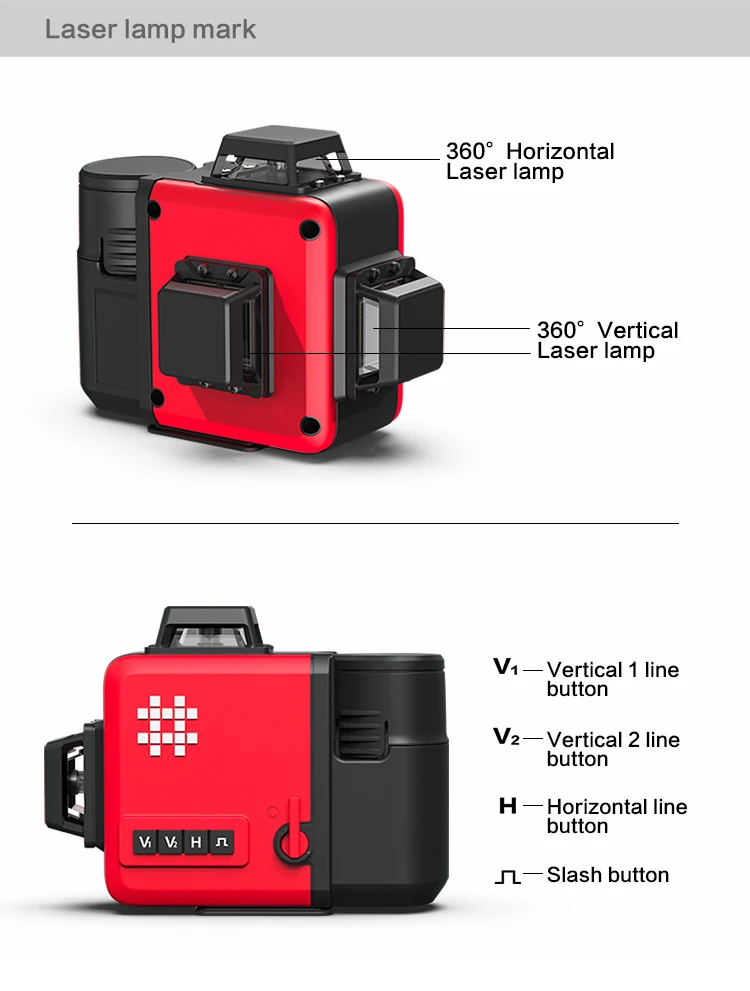 SHIJING High precision 7859E 3x360 Lines Green Beam 3D Laser Level with Outdoor & Remote Control Function
SHIJING High precision 7859E 3x360 Lines Green Beam 3D Laser Level with Outdoor & Remote Control Function