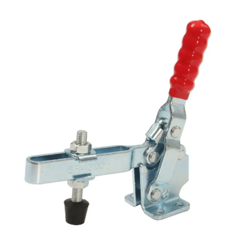 Quick Hand Tool Vertical Toggle Clamp227Kg Holding Capacity Vertical Type Flanged Base GH-12132
Quick Hand Tool Vertical Toggle Clamp227Kg Holding Capacity Vertical Type Flanged Base GH-12132