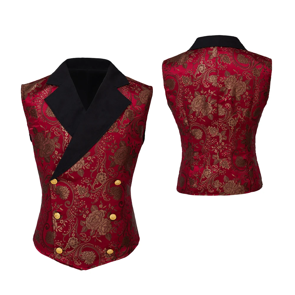 

Elizabethan Costume Men Renaissance Victorian Queen Elizabeth Tudor Period King Gothic Steampunk Vest Royal Prince Vest