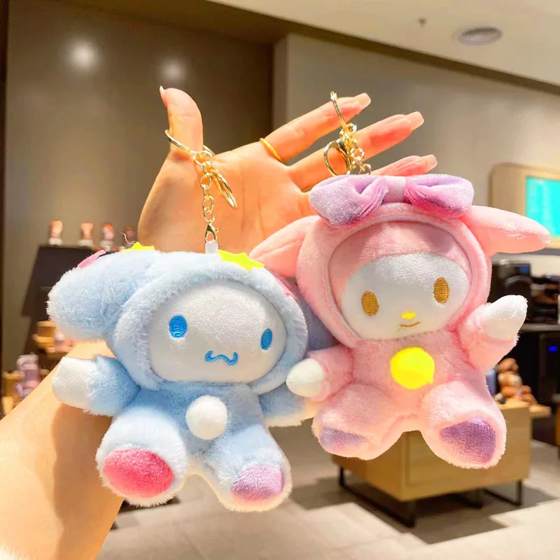 New Sanrio Kawaii Anime Cartoon series Pudding dog Cinnamoroll Kuromi Yan value cute girl doll key chain backpack pendant gift
New Sanrio Kawaii Anime Cartoon series Pudding dog Cinnamoroll Kuromi Yan value cute girl doll key chain backpack pendant gift