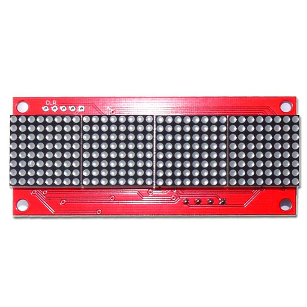 485 точечный матричный дисплей красный 32x8 точечная матрица 16 уровней регулировки яркости Modbus RTU
485 точечный матричный дисплей красный 32x8 точечная матрица 16 уровней регулировки яркости Modbus RTU