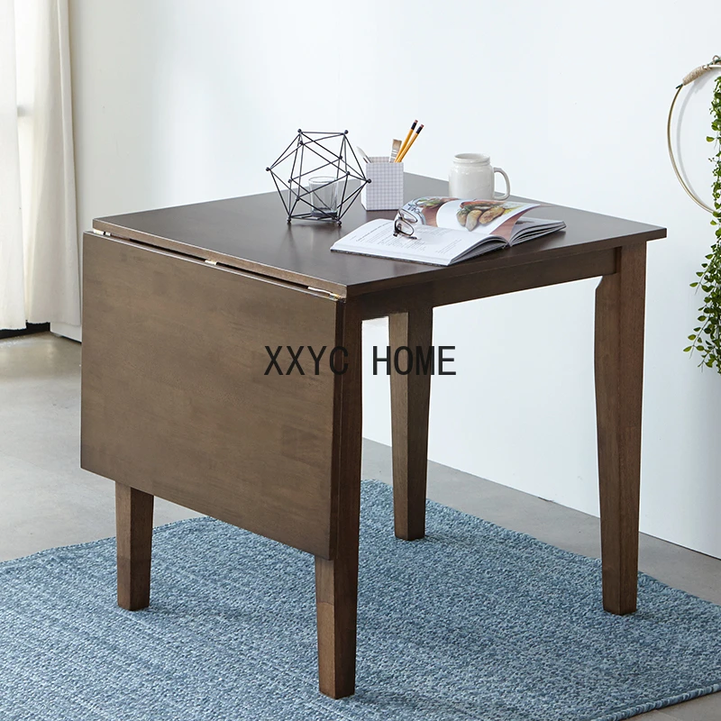 Nordic Folding Dining Table Home Modern Minimalist Dining Table Rectangular Living Room Solid Wood Light Luxury Dining Table
Nordic Folding Dining Table Home Modern Minimalist Dining Table Rectangular Living Room Solid Wood Light Luxury Dining Table