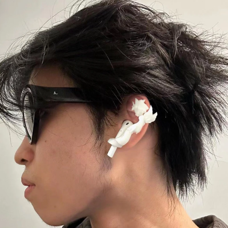 Оригинальные наушники с технологией Cloud Angel Bluetooth, дизайнерская 3D печать, резиновый защитный чехол для Airpods, аксессуары для гарнитуры Y2K, подарки
Оригинальные наушники с технологией Cloud Angel Bluetooth, дизайнерская 3D печать, резиновый защитный чехол для Airpods, аксессуары для гарнитуры Y2K, подарки