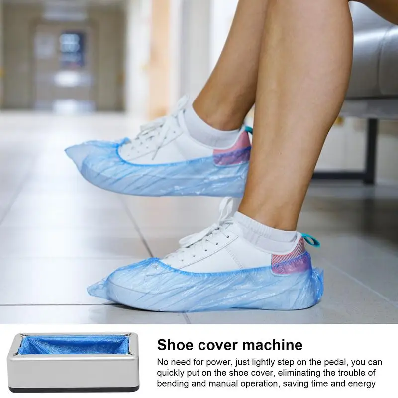 Dustproof Shoe Cover Dispenser Portable Automatic Shoe Cover Machine Set With 100 Shoe Covers Non-slip Shoe Covers For Home
Dustproof Shoe Cover Dispenser Portable Automatic Shoe Cover Machine Set With 100 Shoe Covers Non-slip Shoe Covers For Home