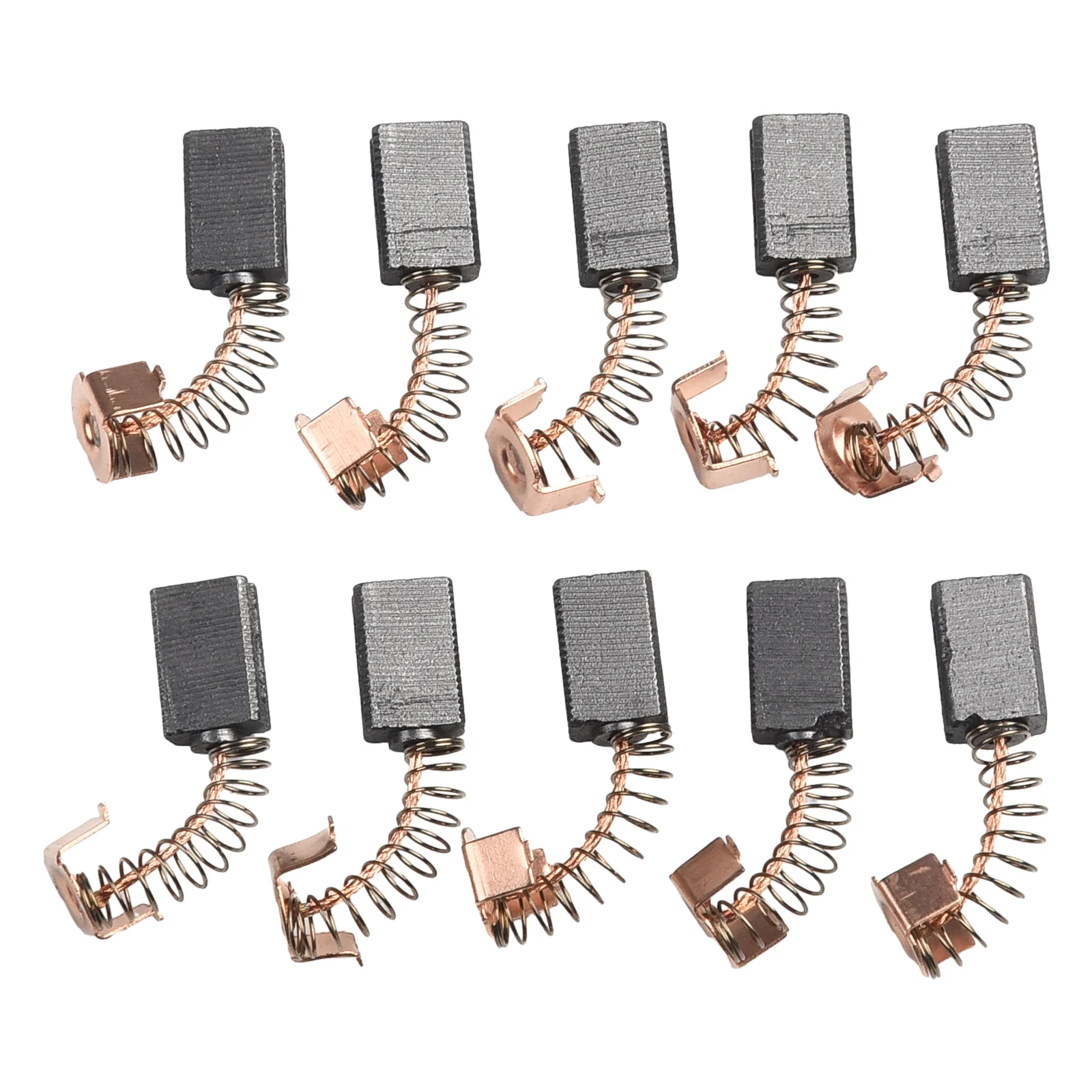 10pcs Electric Motor Carbon Brushes 5*8*12mm Replacement Parts For Black Decker Angle Grinder G720 Power Tools Accessories
10pcs Electric Motor Carbon Brushes 5*8*12mm Replacement Parts For Black Decker Angle Grinder G720 Power Tools Accessories