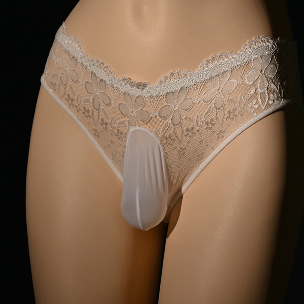 Sissy Pouch Panties Men Sexy Backless Lingerie Lace Sheer Briefs Floral Thongs Breathable Underwear See-Through Underpants
Sissy Pouch Panties Men Sexy Backless Lingerie Lace Sheer Briefs Floral Thongs Breathable Underwear See-Through Underpants