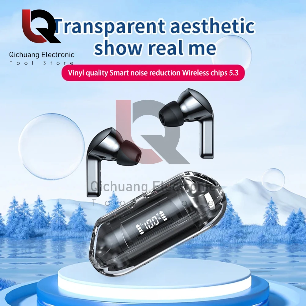 NEW TM20 Wireless TWS Bluetooth Earphone with LED Display Touch Noise Canceling Earbuds Sports Music Game Headset Waterproof
NEW TM20 Wireless TWS Bluetooth Earphone with LED Display Touch Noise Canceling Earbuds Sports Music Game Headset Waterproof