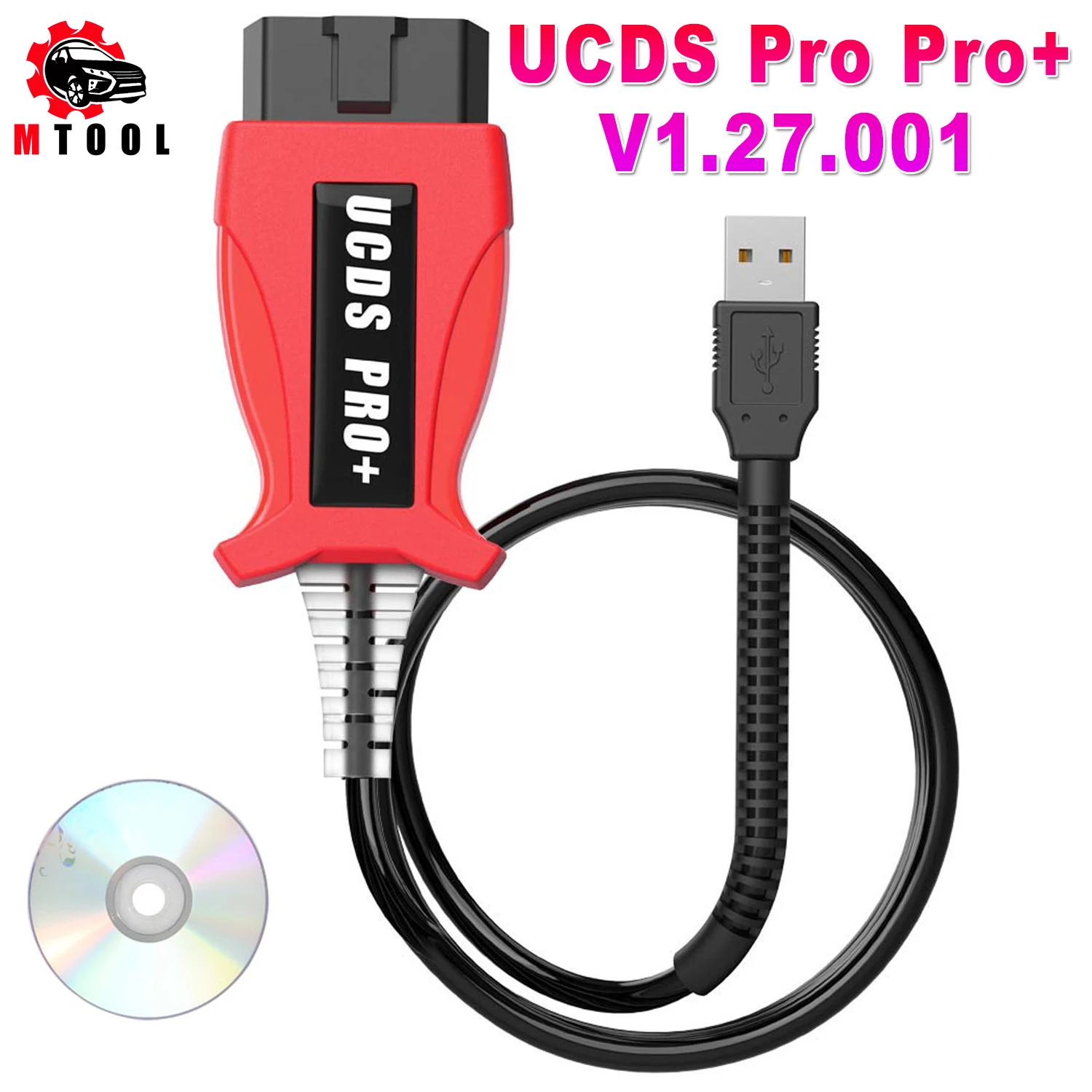 

UCDS Pro Pro+ V1.27.001 for Ford Full Activated SW 1.27 With 35 Tokens Auto OBD2 Scanner Cable Car Repair Tool Accessories