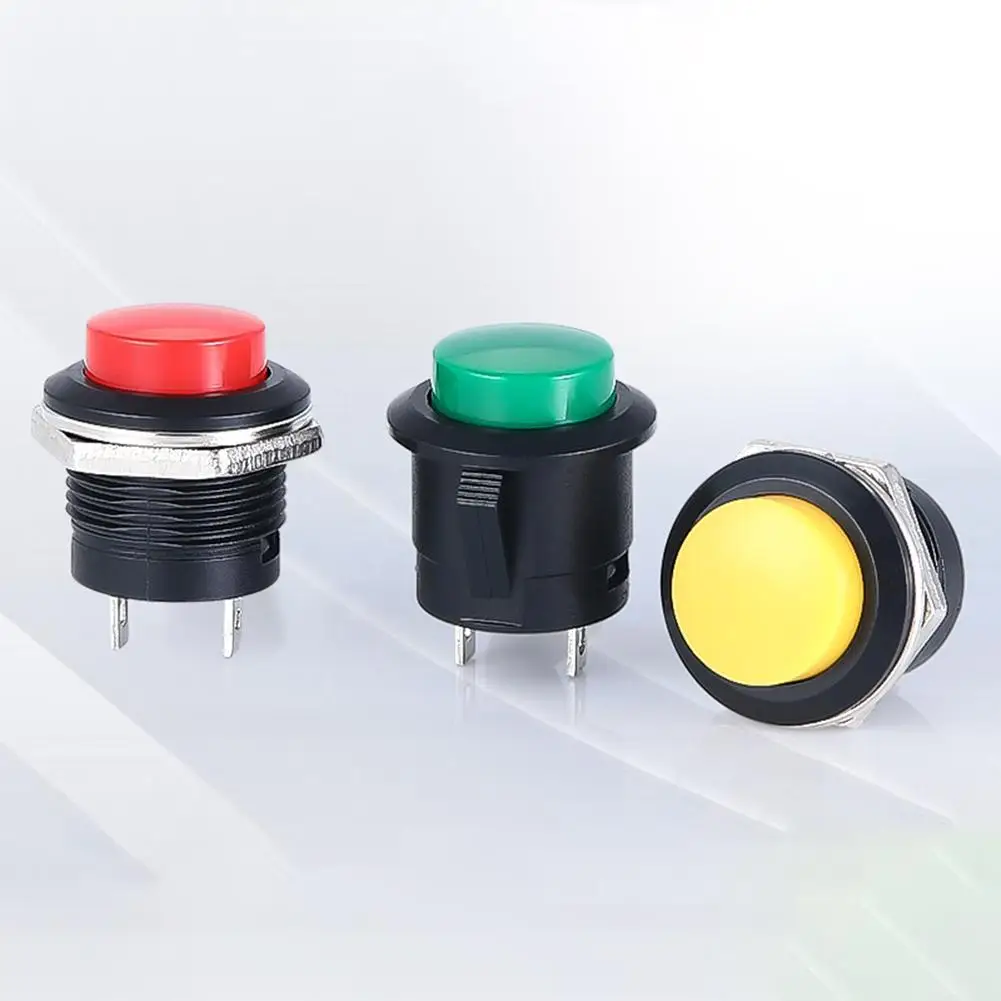 12V Momentary Push Button Switches For Car Boat Truck Ignition Switch Replacement Parts 16mm OFF- ON Push Button Switch
12V Momentary Push Button Switches For Car Boat Truck Ignition Switch Replacement Parts 16mm OFF- ON Push Button Switch