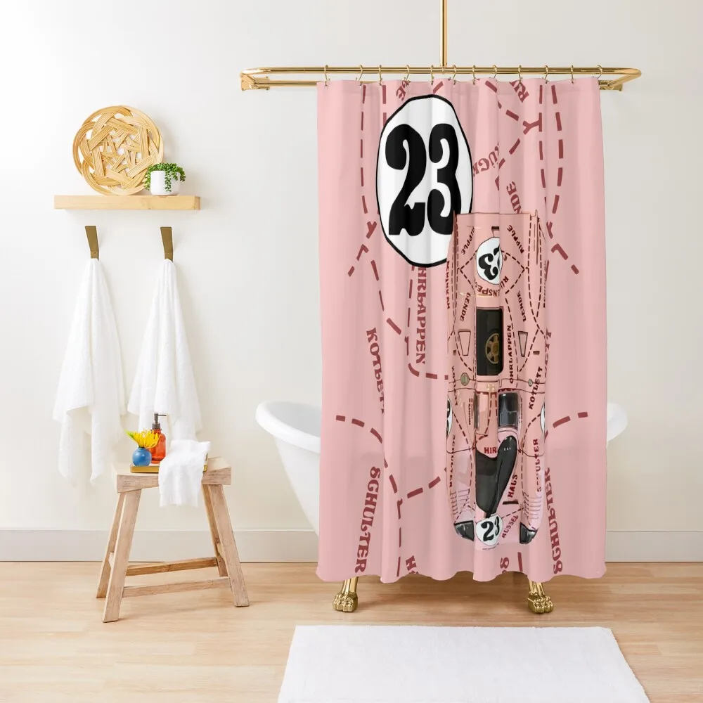 917 Pink Pig 1971 Classic Racing Livery Shower Curtain Shower For Bathrooms In The Bathroom Shower Bath Window Curtain 
917 Pink Pig 1971 Classic Racing Livery Shower Curtain Shower For Bathrooms In The Bathroom Shower Bath Window Curtain