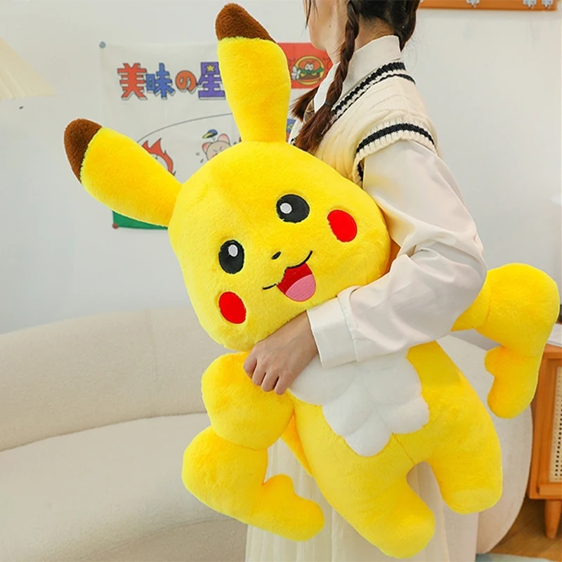 70cm Cartoon Pokemon Pikachu Plush Doll Big Size Kawaii Muscle Pikachu Stitch Plushies Stuffed Toy Soft Pillow Cushion Kids Gift
70cm Cartoon Pokemon Pikachu Plush Doll Big Size Kawaii Muscle Pikachu Stitch Plushies Stuffed Toy Soft Pillow Cushion Kids Gift