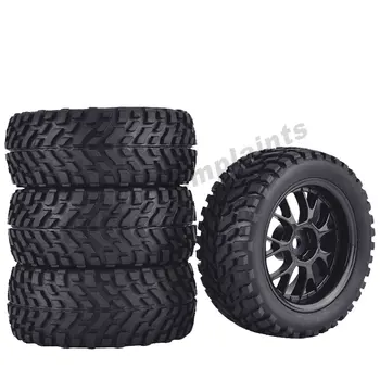 1.9 inch 75mm Off Road Buggy Tires Wheel 12mm Hex Hubs for Wltoys 144001 1/14 1/16 1/10 Scx10 Traxxas Trx-4 Tamiya RC Racing Car