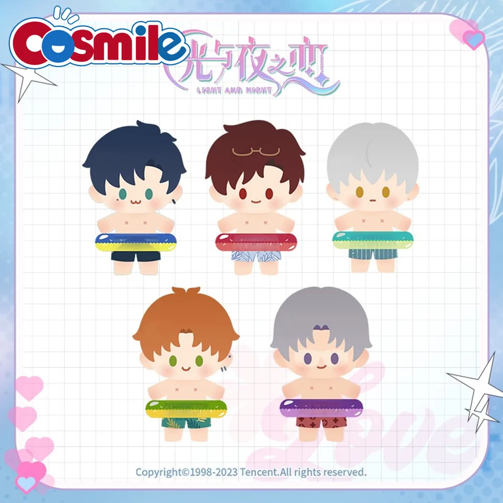 Cosmile Game Light and Night Osborn Sariel Evan Jesse Charlie Summer Swimsuit Plush Doll Toy Anime Cosplay Cute Gift C
Cosmile Game Light and Night Osborn Sariel Evan Jesse Charlie Summer Swimsuit Plush Doll Toy Anime Cosplay Cute Gift C