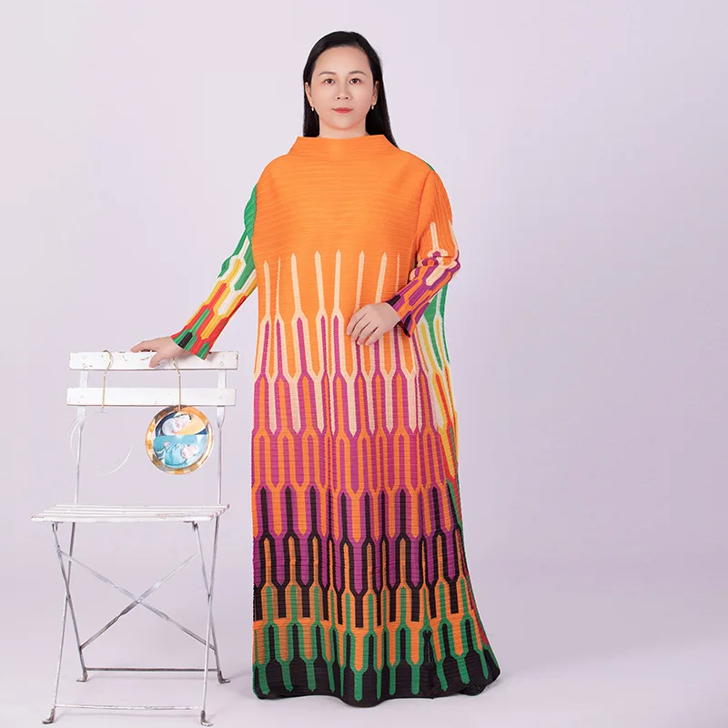 Женское платье составного кроя, свободное платье с принтом миаке, с круглым вырезом, весна-лето 2023
Женское платье составного кроя, свободное платье с принтом миаке, с круглым вырезом, весна-лето 2023