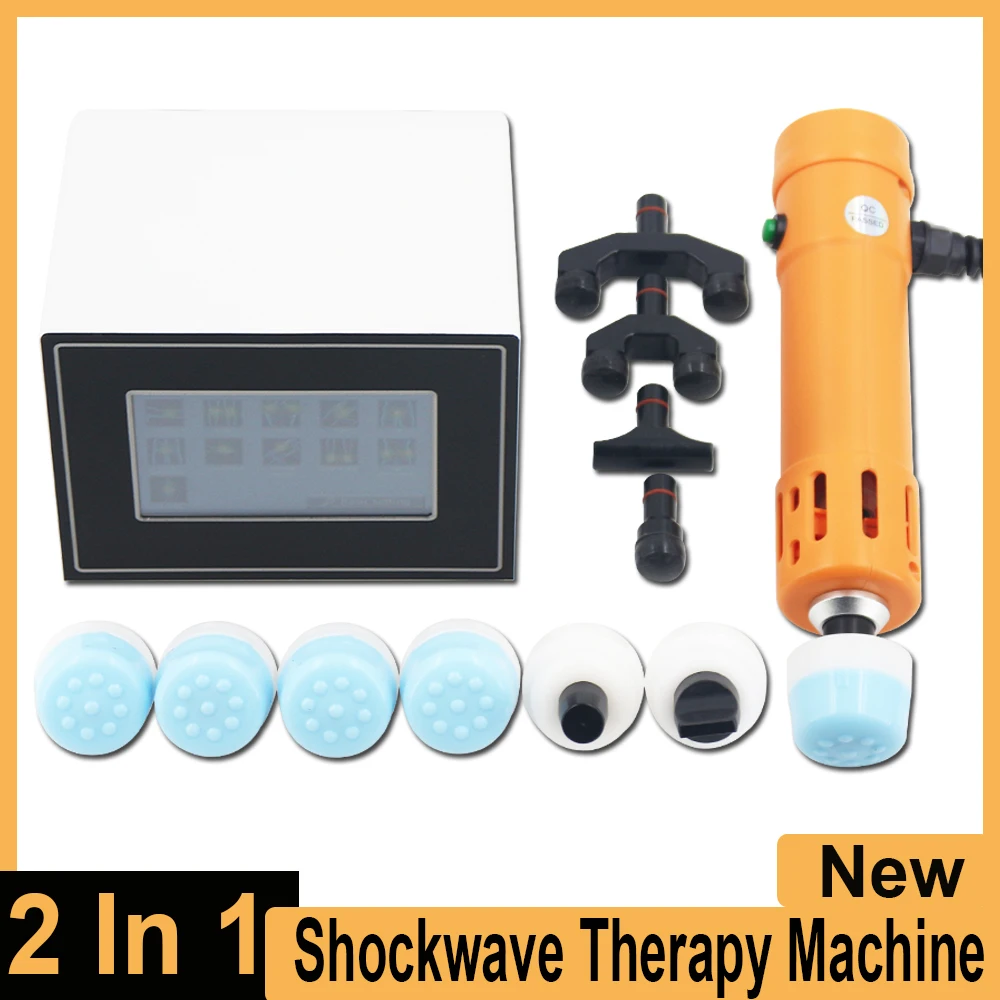 

New Shockwave Therapy Machine ED Treatment Physiotherapy Shock Wave Body Relax Massage Relieve Shoulder Pain Chiropractic Tool