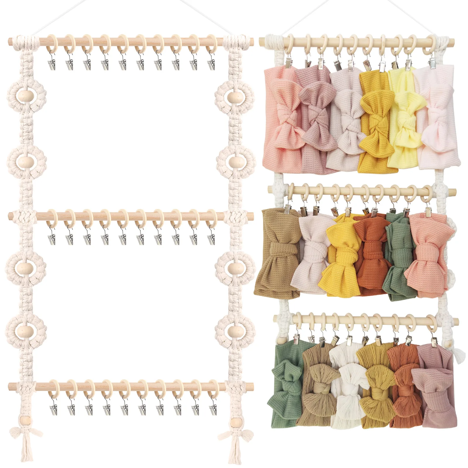 ncmama Headband Holder Hair Bows Organizer for Girls Baby Headbands Hair Accessories Organizer Storage Wall Hanging Decoration
ncmama Headband Holder Hair Bows Organizer for Girls Baby Headbands Hair Accessories Organizer Storage Wall Hanging Decoration