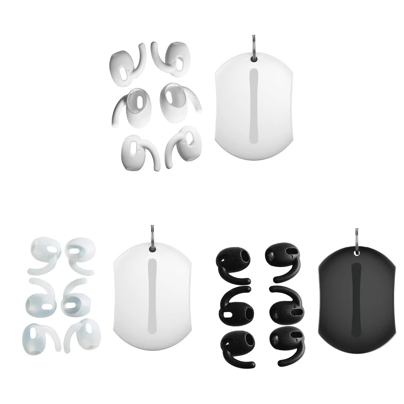 for 3 Ear Holders Earhooks Eartips Buds Cover Hearphone Accessories Noise Reducing
for 3 Ear Holders Earhooks Eartips Buds Cover Hearphone Accessories Noise Reducing