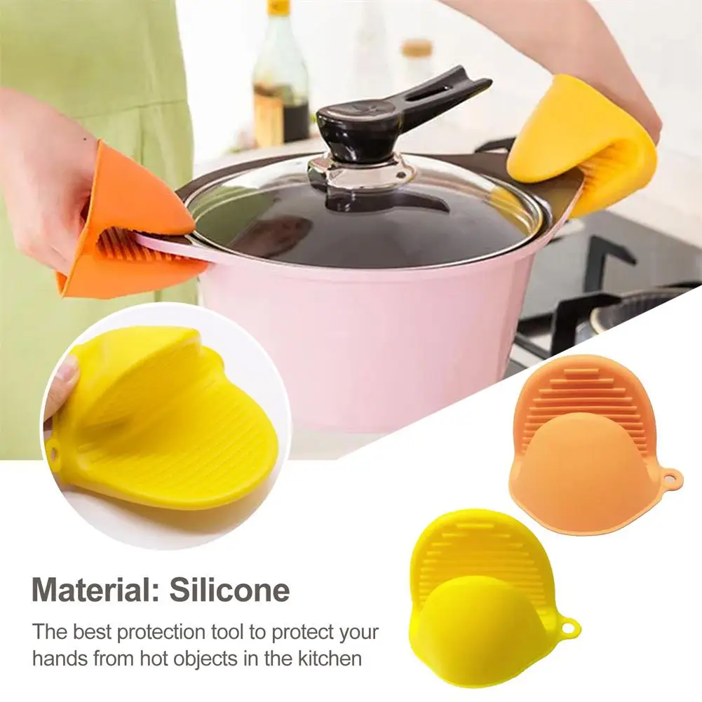 1pcs Silicone Gloves Oven Heat Insulated Finger Gloves Baking Kitchen Pot Tool Holder Gripper Microwave Cooking Non-slip S4W5
1pcs Silicone Gloves Oven Heat Insulated Finger Gloves Baking Kitchen Pot Tool Holder Gripper Microwave Cooking Non-slip S4W5