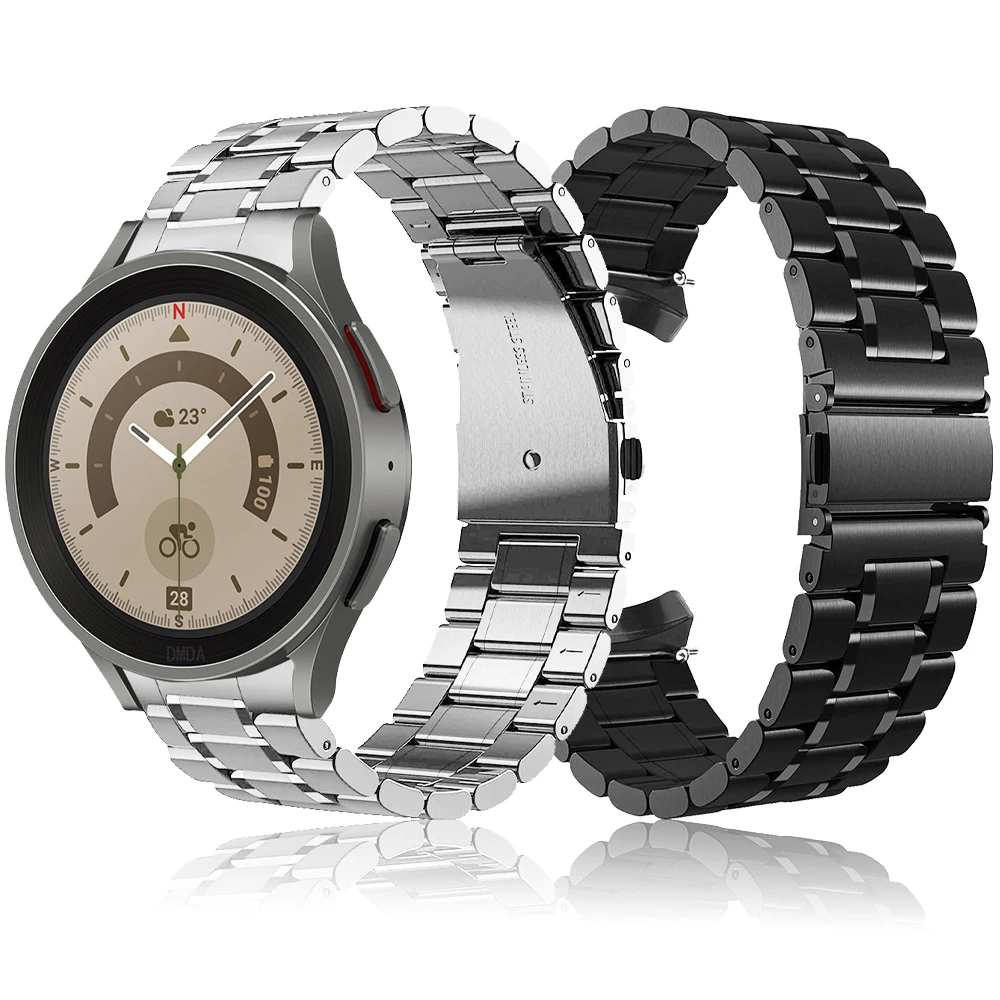 Ремешок из нержавеющей стали для Samsung Watch 4/5 Pro 40 44 мм, оригинальный металлический браслет 4 Classic 42 46 мм с изогнутым концом
Ремешок из нержавеющей стали для Samsung Watch 4/5 Pro 40 44 мм, оригинальный металлический браслет 4 Classic 42 46 мм с изогнутым концом