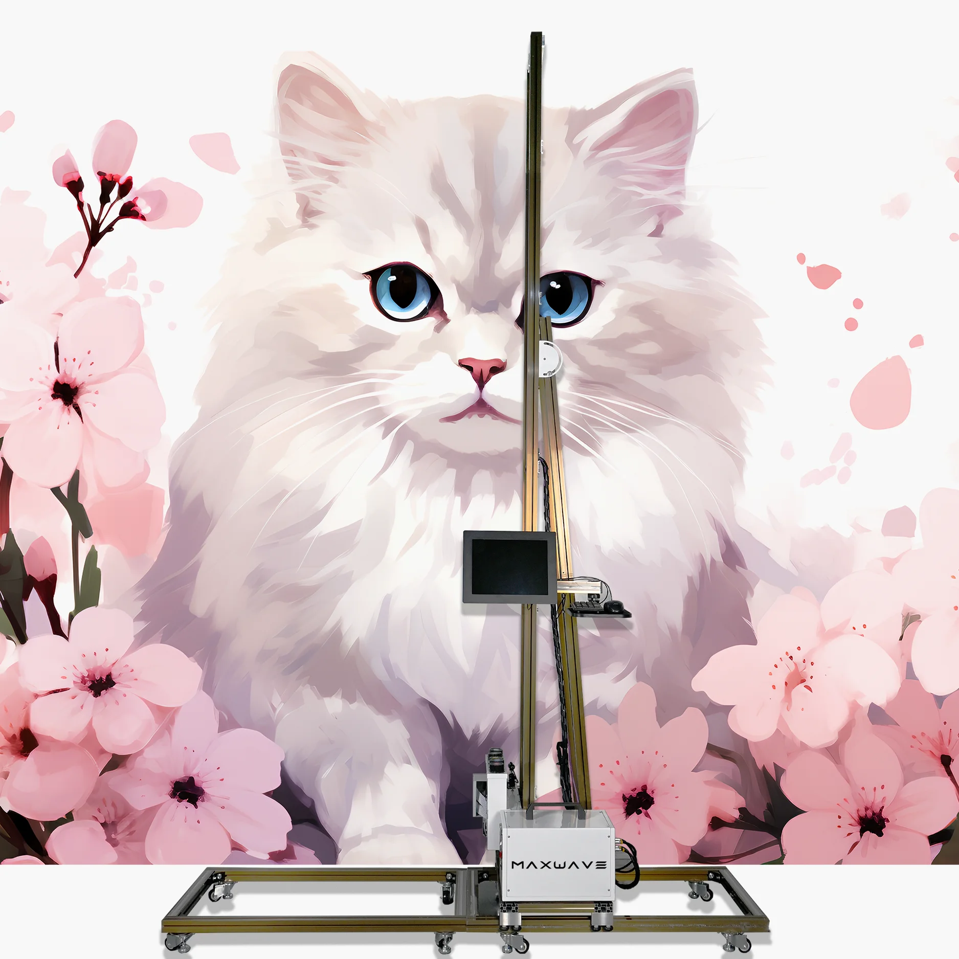 Portable Track Type 3D Vertical Wall Inkjet Painting Inkjet Printer Printing Machine for Home Decoration on wall
Portable Track Type 3D Vertical Wall Inkjet Painting Inkjet Printer Printing Machine for Home Decoration on wall