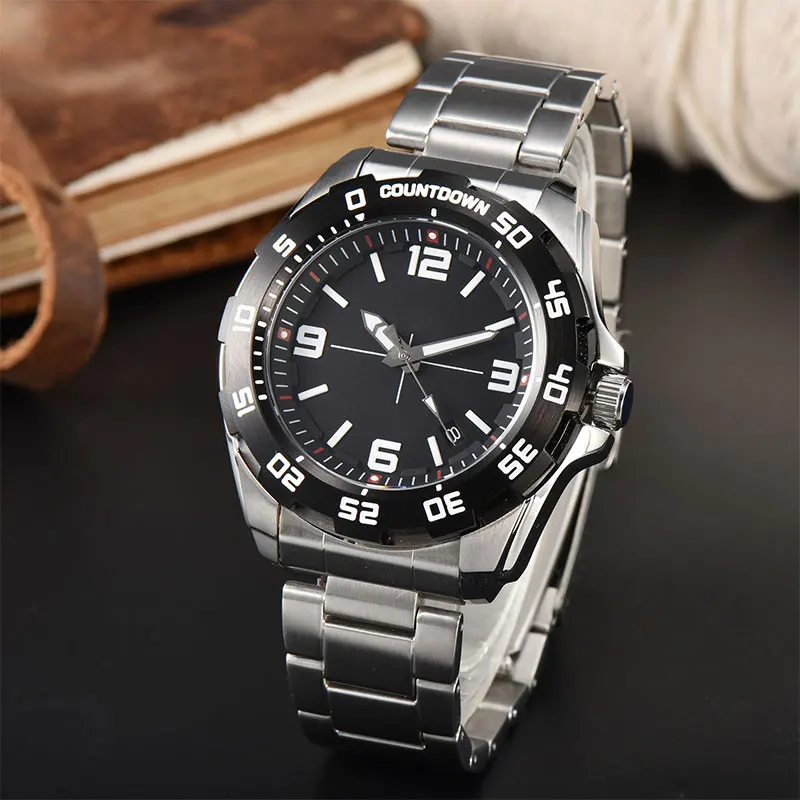 

44mm Watch 316L stainless steel case sapphire glass transparent case suitable for NH35 NH36 movement waterproof automatic watch