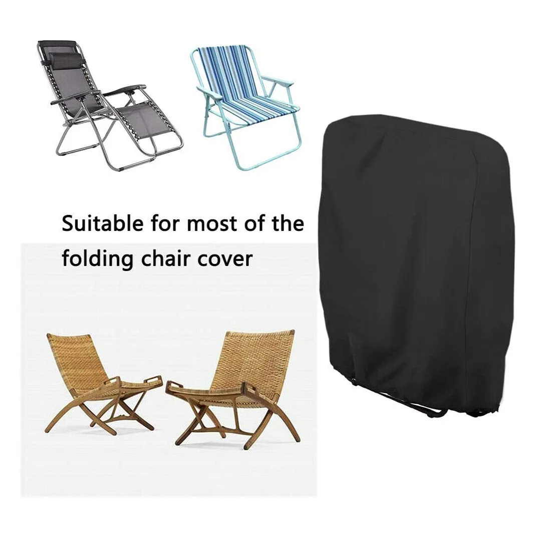 

Складное кресло из ткани Оксфорд 210D, защита от пыли для улицы, водонепроницаемый защитный чехол для кресла с откидывающейся спинкой
