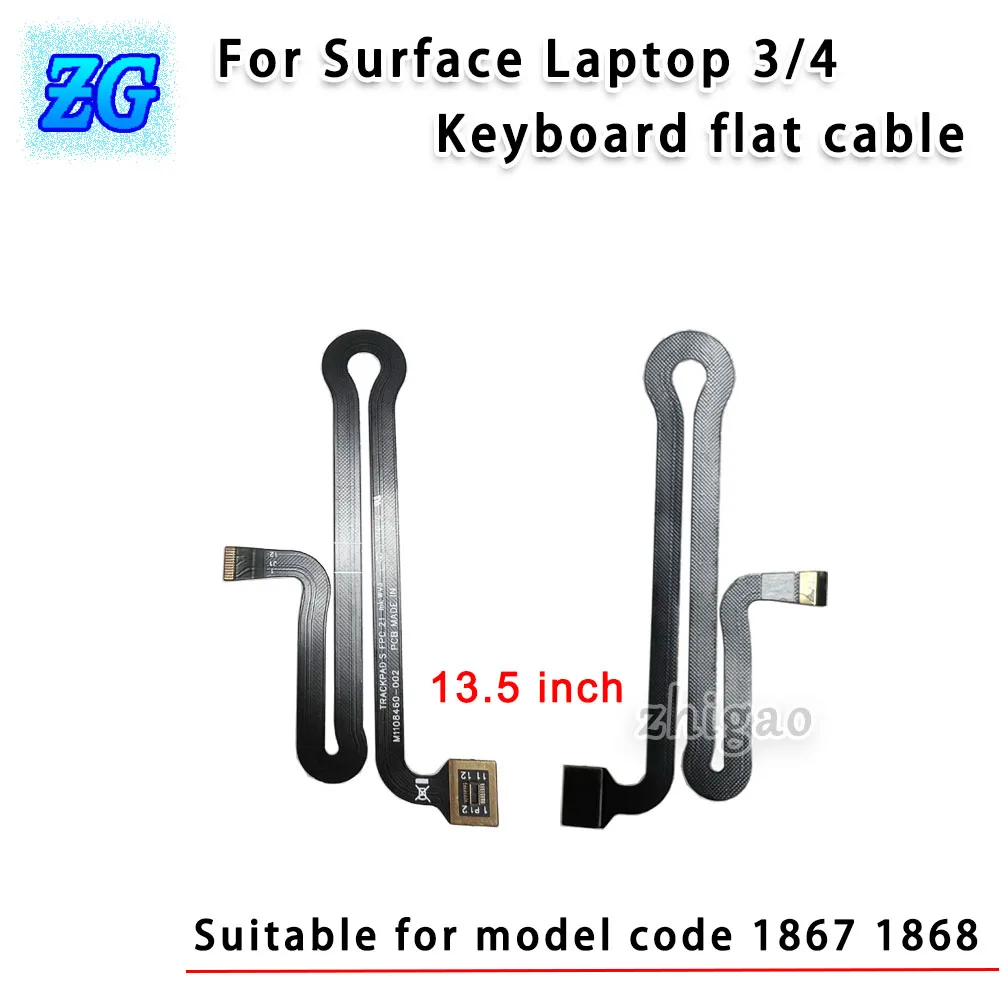 For Microsoft Surface Laptop 3/4 Laptop Keyboard Flat Cable M1108460-002 Keyboard Connecting Cable 1867 1868 13.5 inch
For Microsoft Surface Laptop 3/4 Laptop Keyboard Flat Cable M1108460-002 Keyboard Connecting Cable 1867 1868 13.5 inch