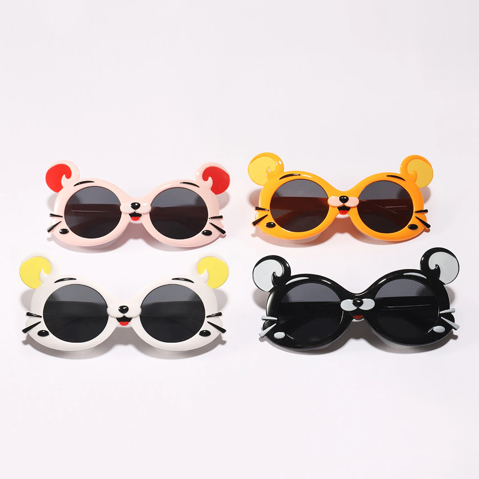 EWODOS Kids Cute Animal Sunglasses Funny Anti-UV Tiger Sunglasses Outdoor Beach Costume Accessory for Photography Kids Headwear
EWODOS Kids Cute Animal Sunglasses Funny Anti-UV Tiger Sunglasses Outdoor Beach Costume Accessory for Photography Kids Headwear